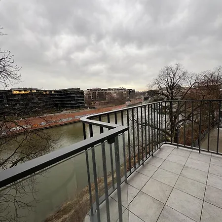 Staromiejski Bulwar Residence By The River - Jana Pawla II Breslau Exterior foto
