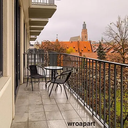 Staromiejski Bulwar Residence By The River - Jana Pawla II Breslau Exterior foto
